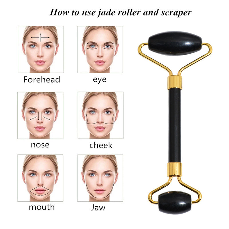 Face Care Massage Jade Device